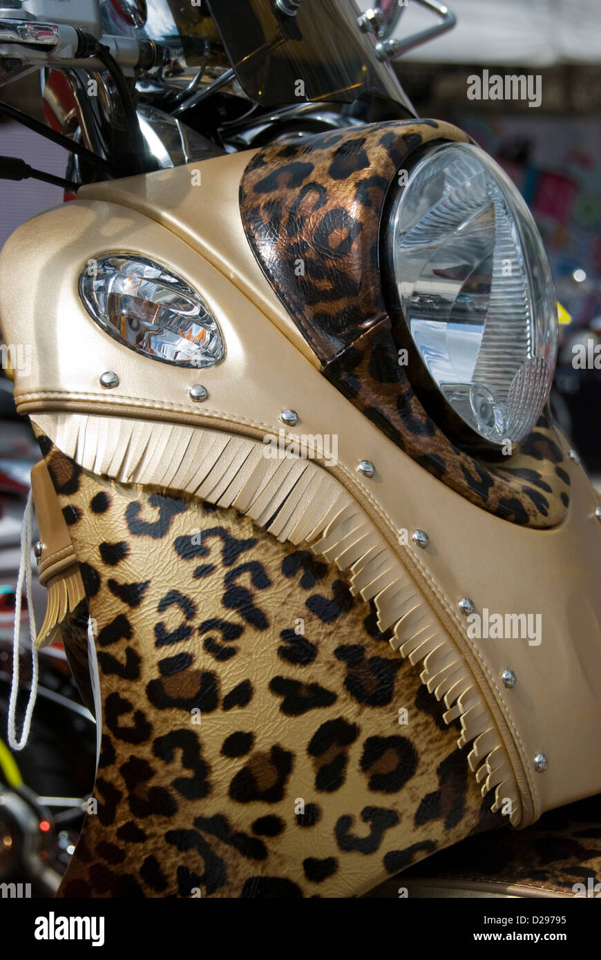 Leopard scooter fotografías e imágenes de alta resolución - Alamy