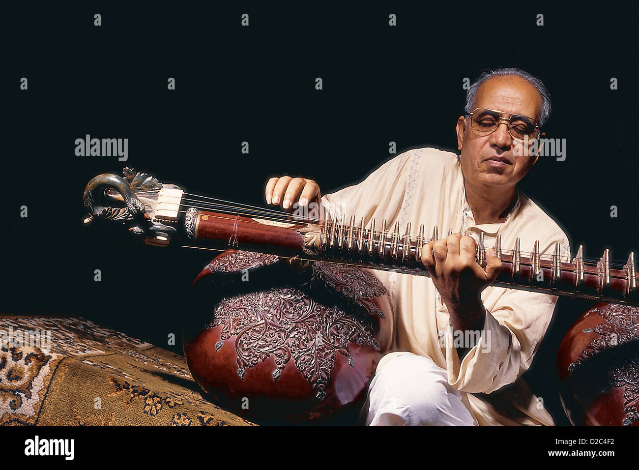 Rudra veena musical instrument india fotografías e imágenes de alta  resolución - Alamy