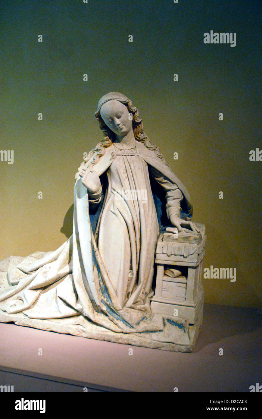 Santa María, Museo de Cluny, Paris, Francia Foto de stock