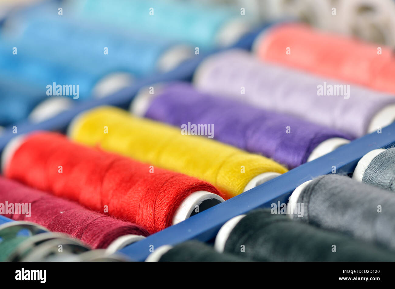 Accesorios de costura Foto de stock