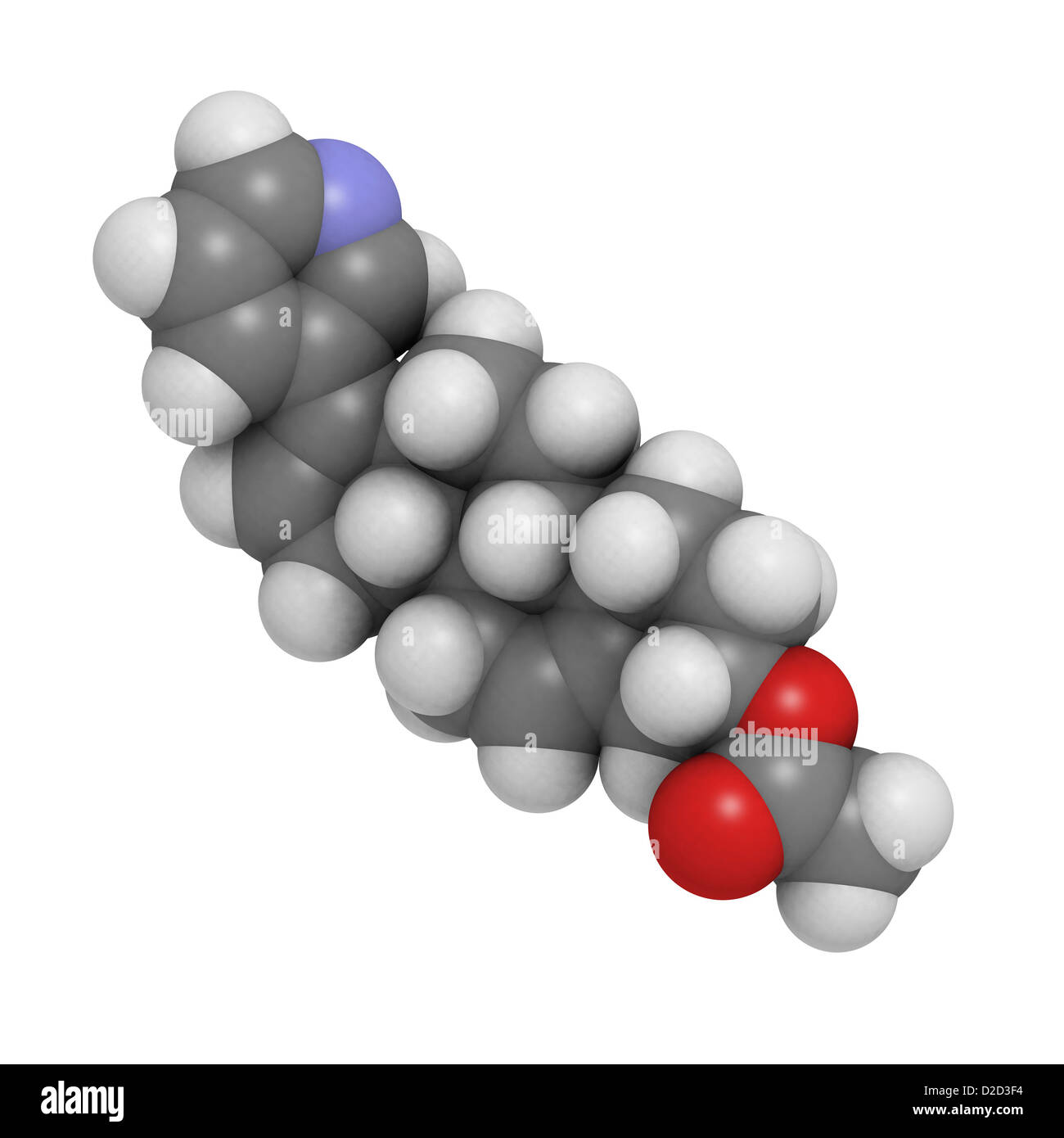 El cáncer de próstata de abiraterone fármaco Abiraterone bloquea la  producción de testosterona esfera atom Fotografía de stock - Alamy