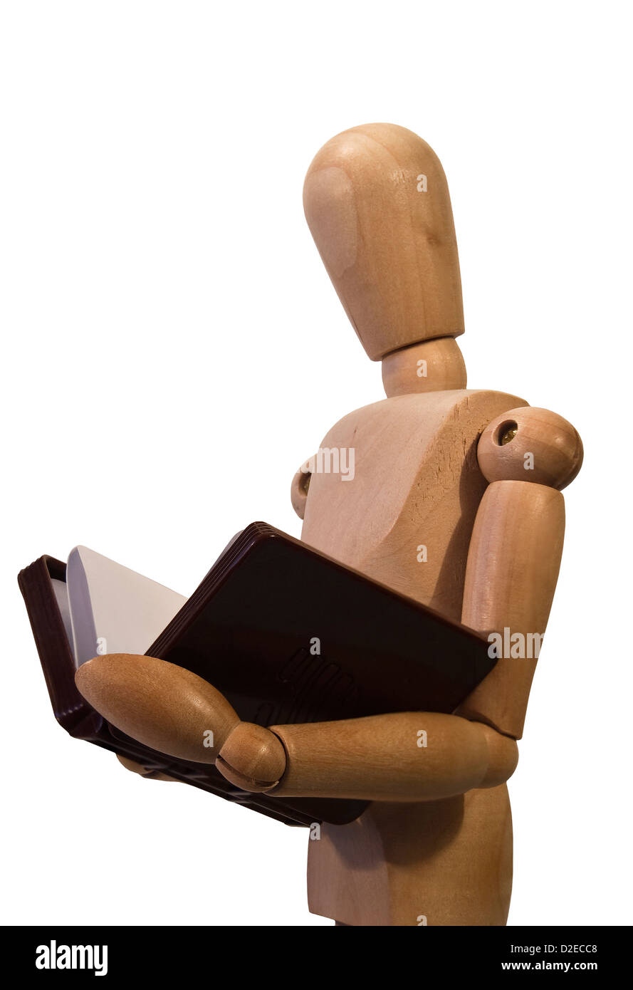 Sentar la figura de madera Madera maniqui figura de acción modelo maniquí  de madera monigote muñeco articulado de madera Fotografía de stock - Alamy