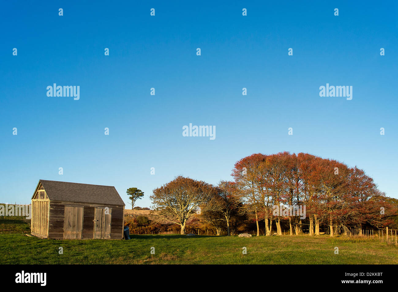 Granja, Martha's Vineyard, Massachusetts, EE.UU. Foto de stock