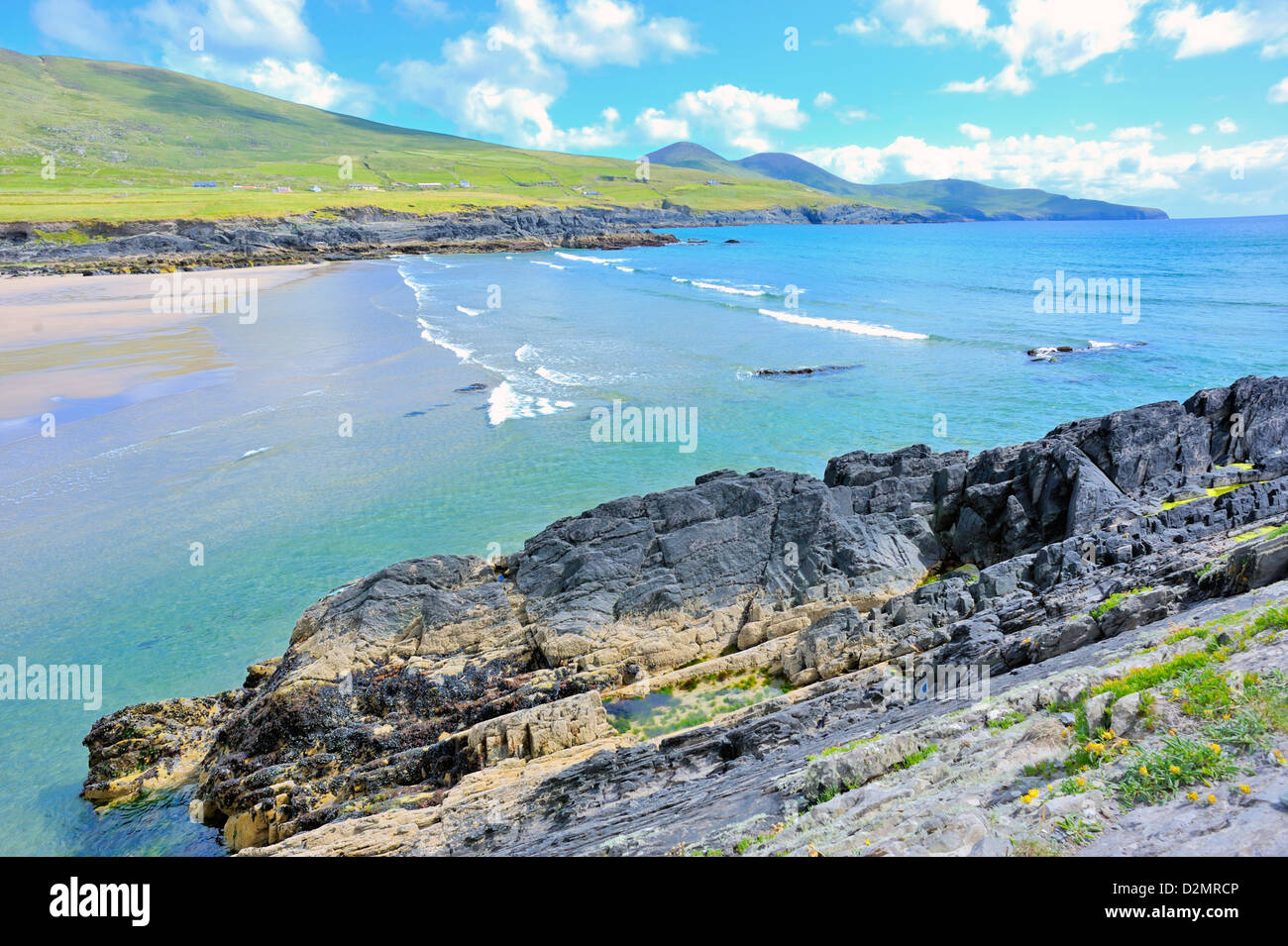 Dunquin bay en Irlanda Foto de stock
