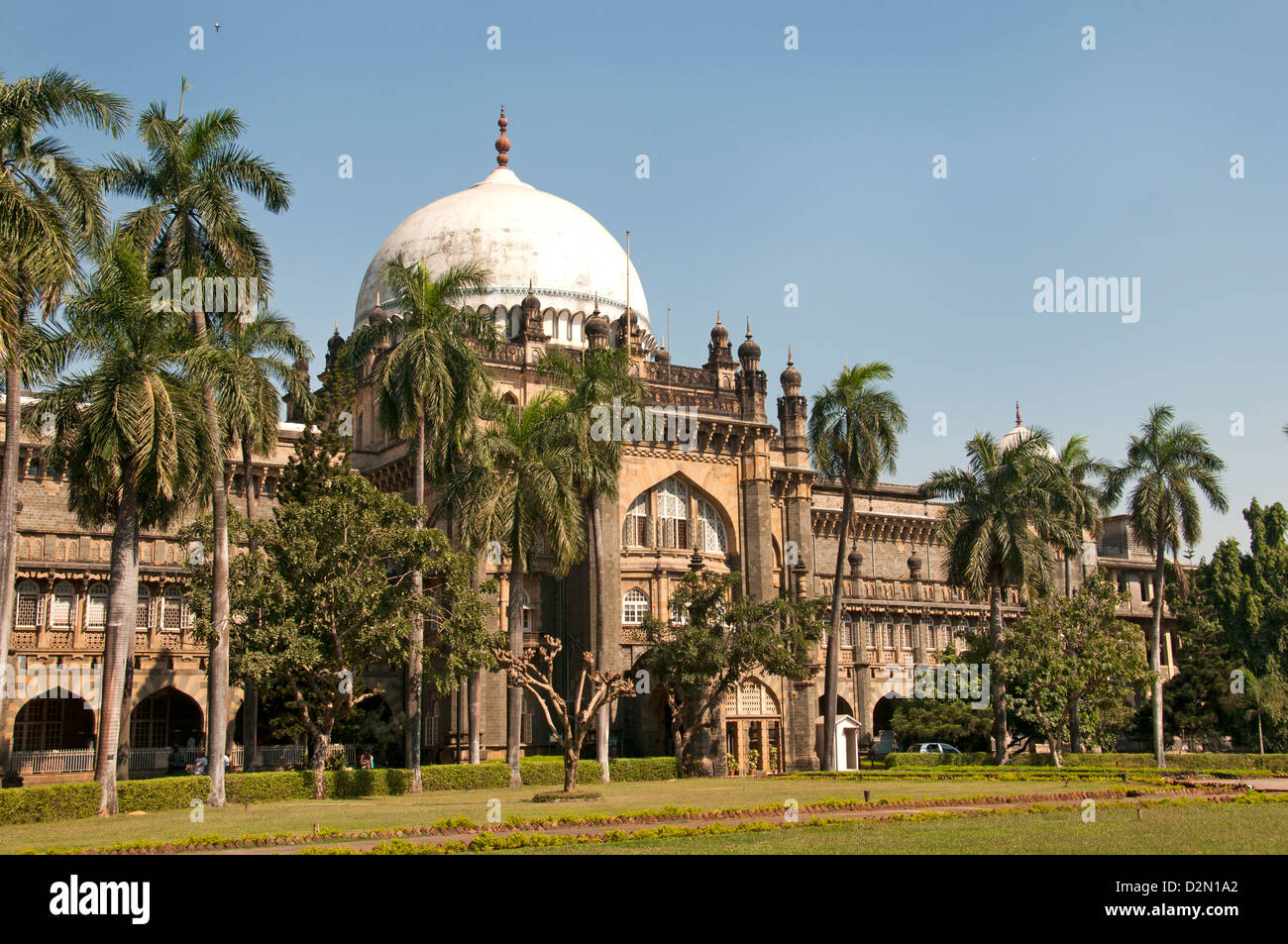 El Chhatrapati Shivaji Maharaj Vastu Sangrahalaya anteriormente Museo Príncipe de Gales del oeste de la India Mumbai (Bombay ) Foto de stock