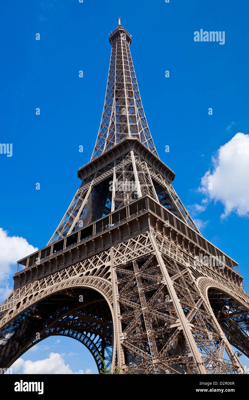 La Torre Eiffel, en París, Francia, Europa Foto de stock