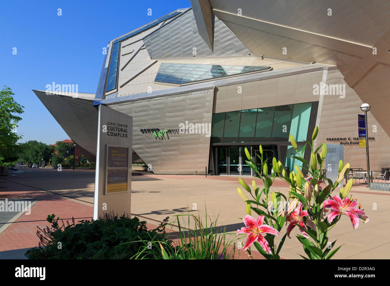 Museo de Arte de Denver, el Centro Cívico Complejo Cultural, Denver