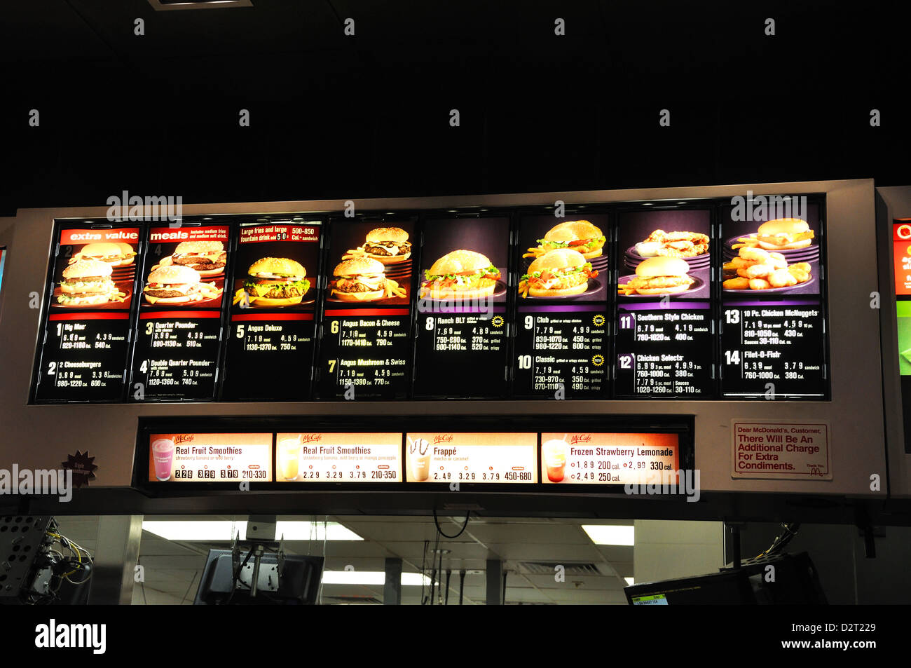 Menú de McDonald