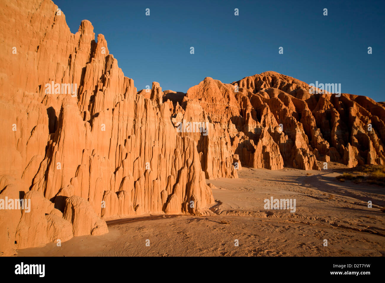 Formaciones de roca erosionada de Catedral Gorge State Park, Nevada, Estados Unidos de América, EE.UU. Foto de stock