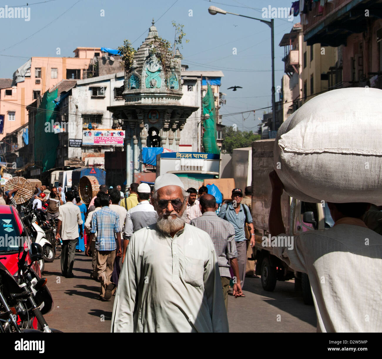 Bombay, ciudad capital del estado indio, Maharashtra, India Foto de stock