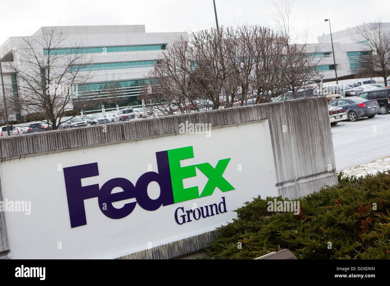 La sede de FedEx Ground. Foto de stock