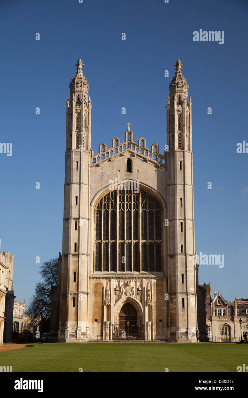 King's College, Cambridge, Reino Unido, Europa Foto de stock
