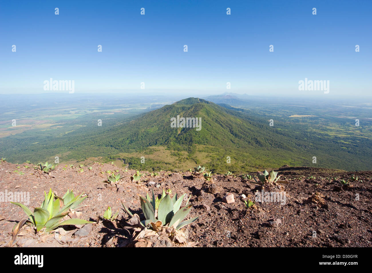 Volcán de San Cristóbal (1745m), Nicaragua, Centroamérica Foto de stock