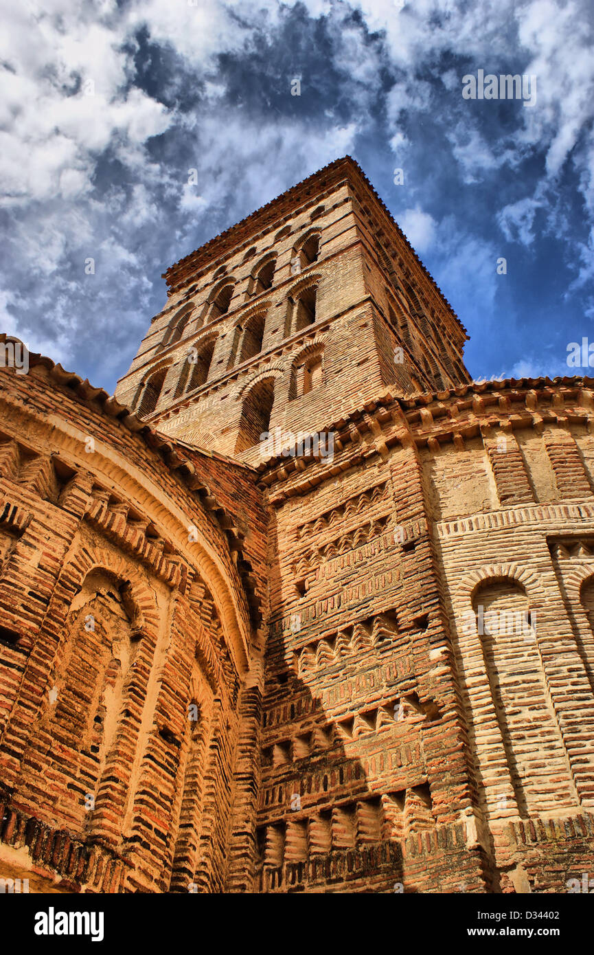 Iglesia de San Lorenzo de Sahagún en León, España Fotografía de stock