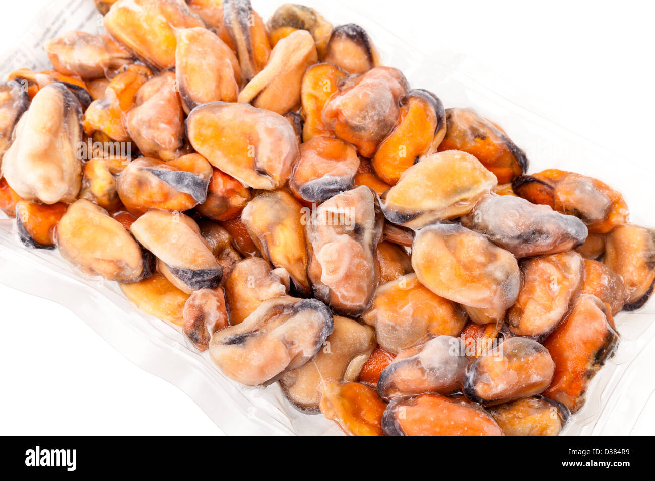 Paquete de mejillones congelados Fotografía de stock - Alamy