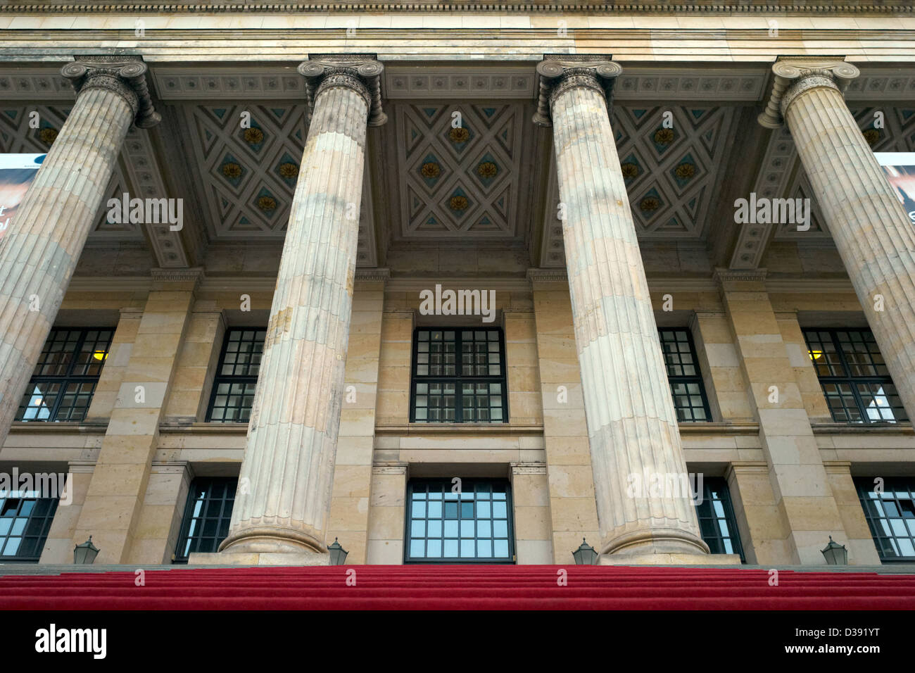 Berlín, Alemania, el Konzerthaus Saeulenhalle clasicista Foto de stock