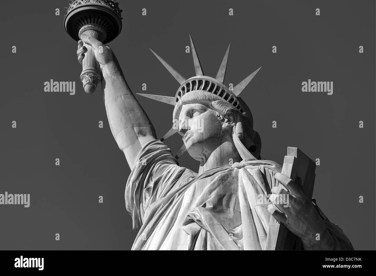 Estatua de la libertad, de la ciudad de Nueva York Foto de stock