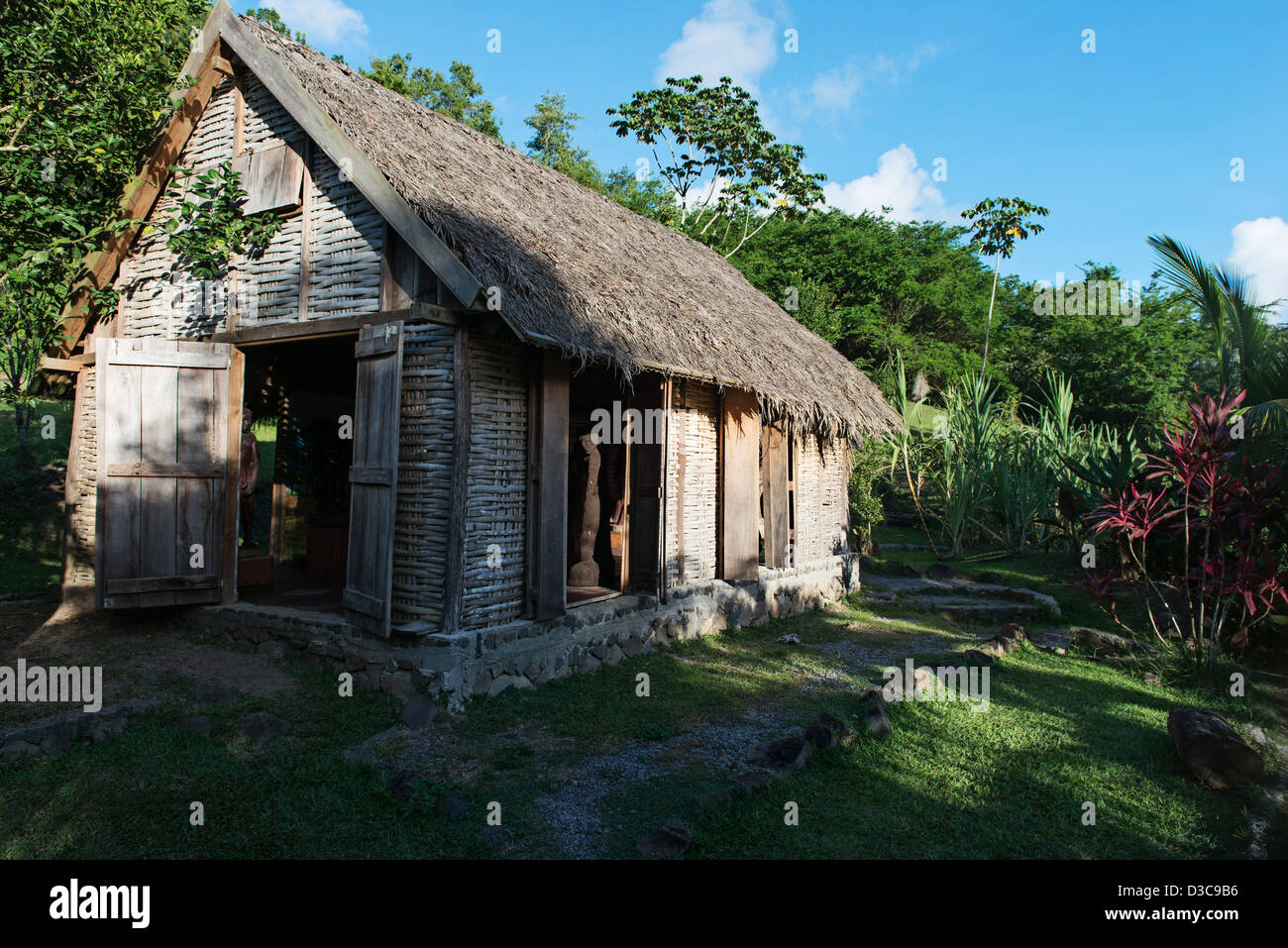 Los esclavos de Savannah, Savanne des Esclaves, isla de Martinica, Antillas Menores, Mar Caribe, Francia Foto de stock