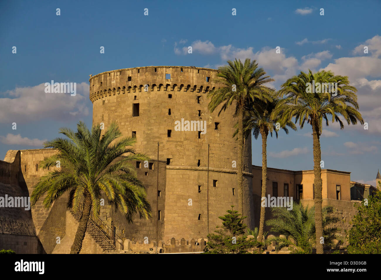 La gran mezquita de Muhammad Ali Pasha o Mezquita de Alabastro en El Cairo islámico, Egipto Foto de stock