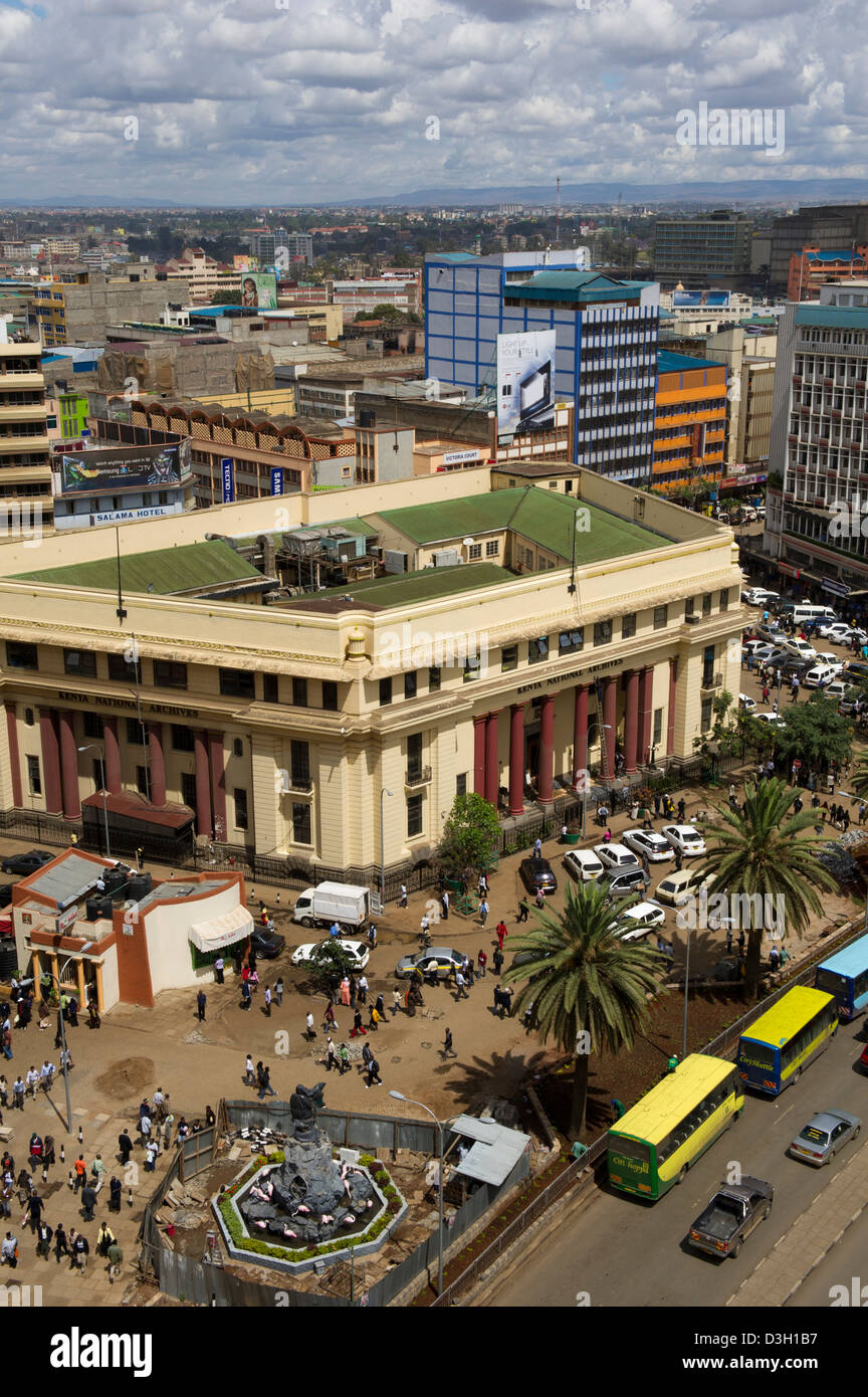 Archivos Nacionales de Kenia, Nairobi, Kenia Foto de stock