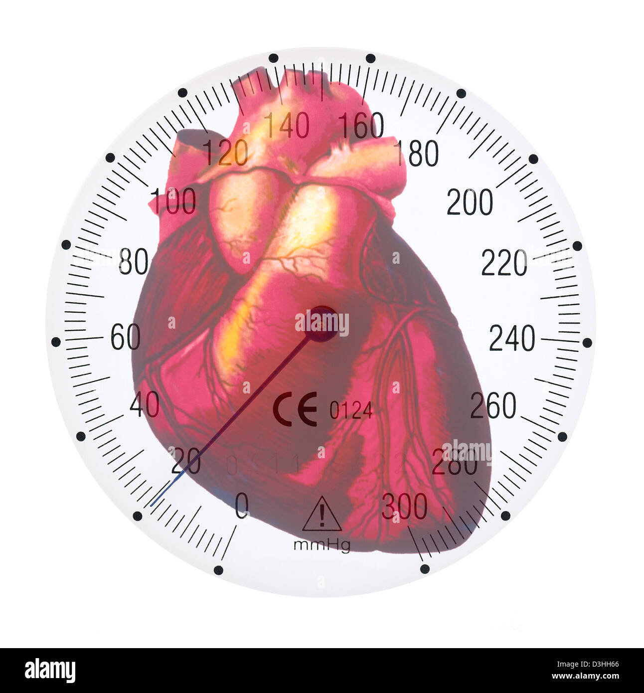 Presión arterial, dibujo Fotografía de stock - Alamy