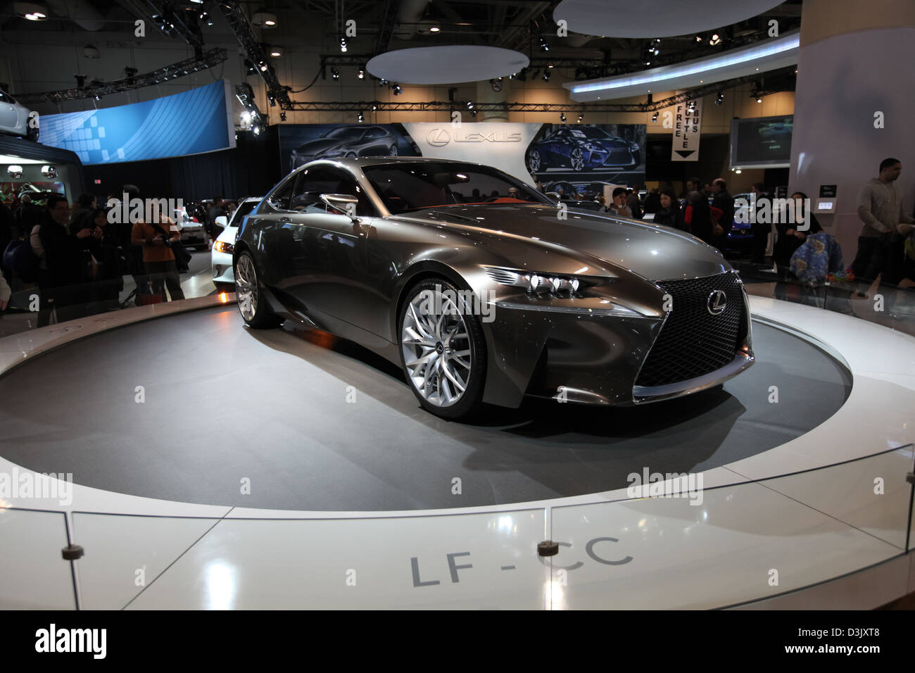 Lexus LF-cc concept car Foto de stock