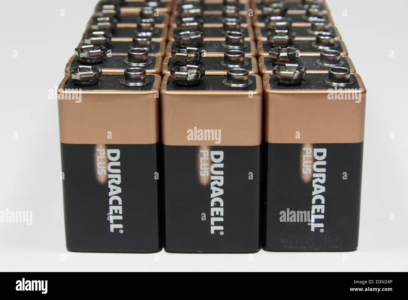 Las baterías 9V Duracell (tal como se utiliza en el Reino Unido Fotografía  de stock - Alamy