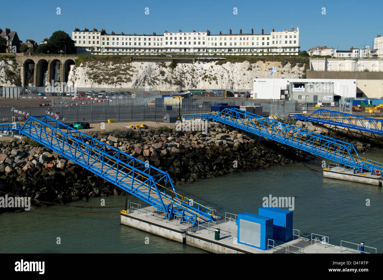 El puerto de Ramsgate en Kent, Inglaterra Foto de stock