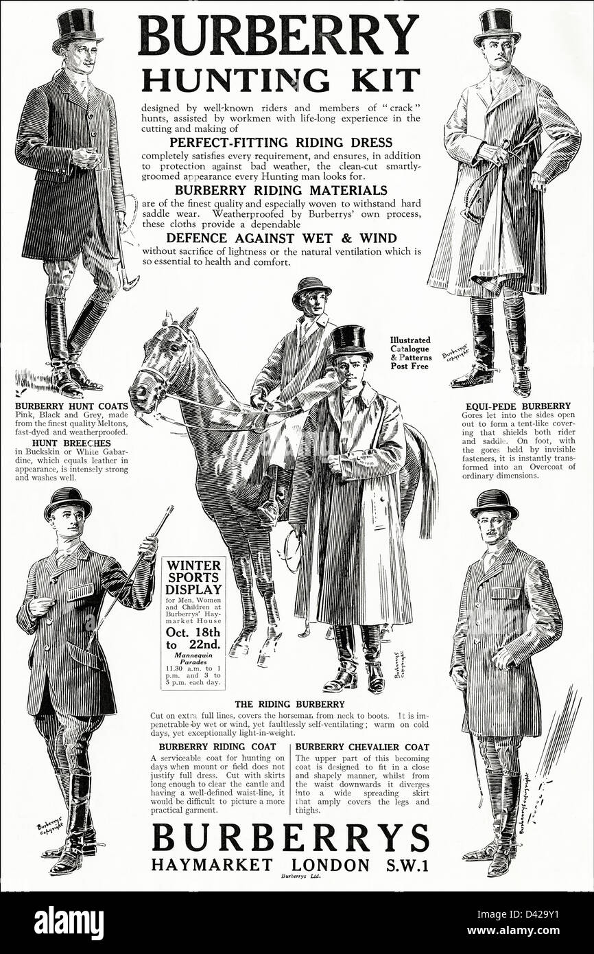Burberry en cheap español ingles