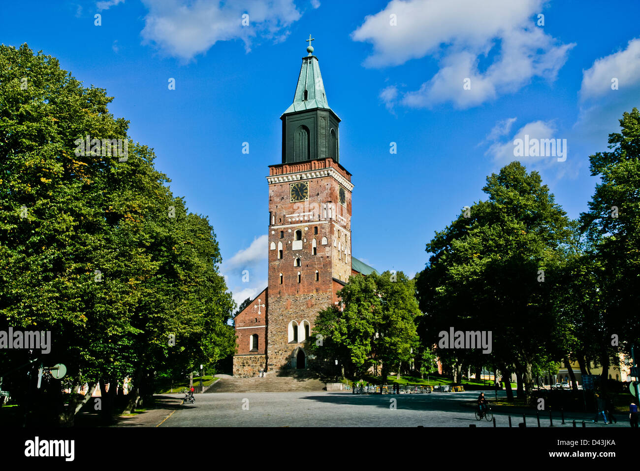 Finlandia, Turku, la catedral de Turku Foto de stock