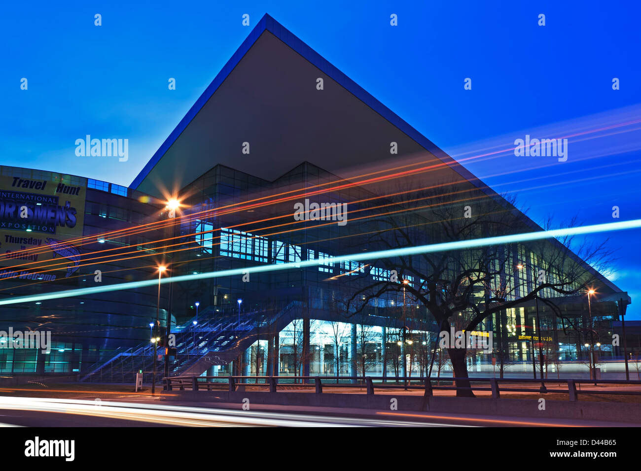 Centro de Convenciones de Colorado, en Denver, Denver, Colorado, EE.UU. Foto de stock