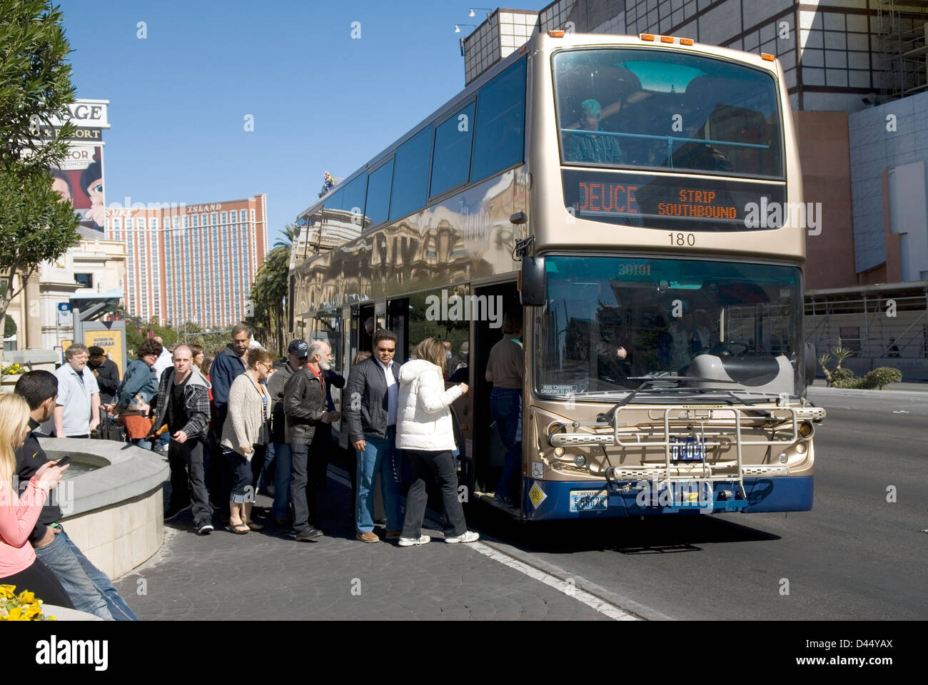 RTC de autobuses de tránsito de la ciudad de Las Vegas, Nevada, EE.UU  Fotografía de stock - Alamy
