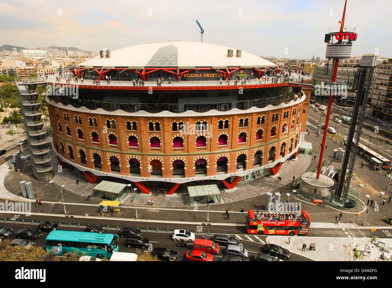 Barcelona, España, en el centro comercial Las Arenas de Barcelona  Fotografía de stock - Alamy