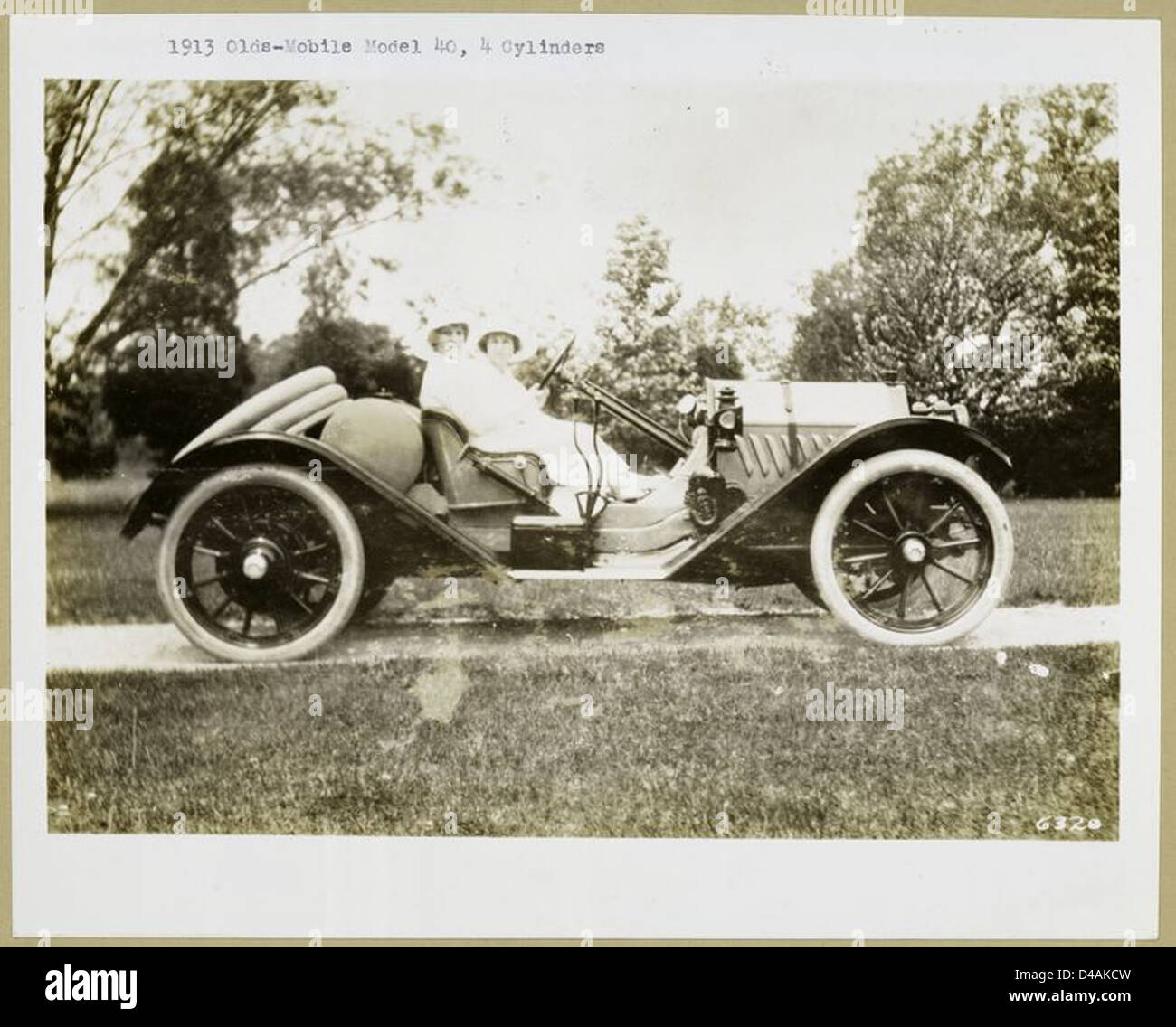 1913 - Modelo de Oldsmobile 40, 4 cilindros. Foto de stock