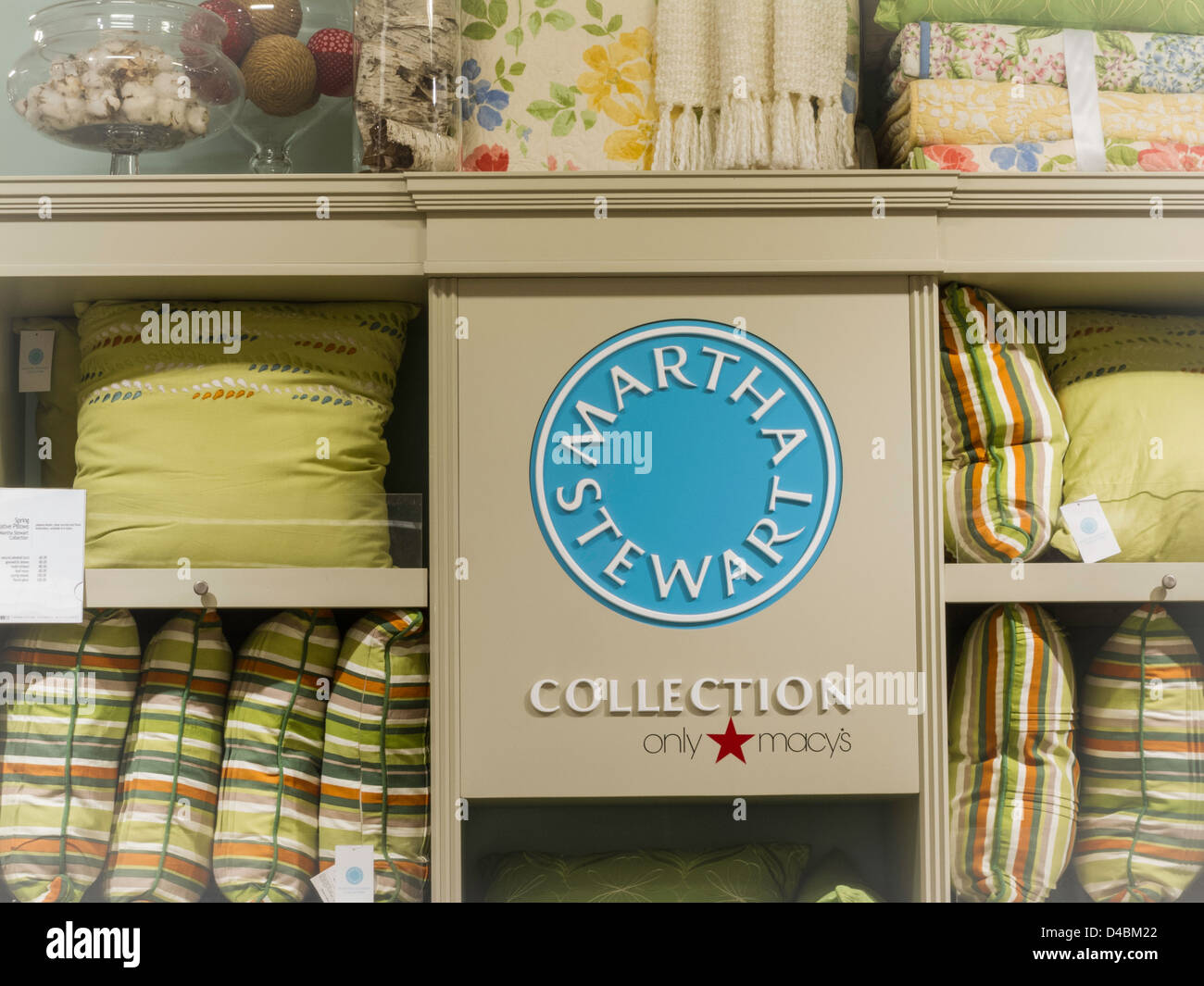 Los grandes almacenes Macy's, ropa de cama, Departamento de Herald Square,  en la ciudad de Nueva York Fotografía de stock - Alamy