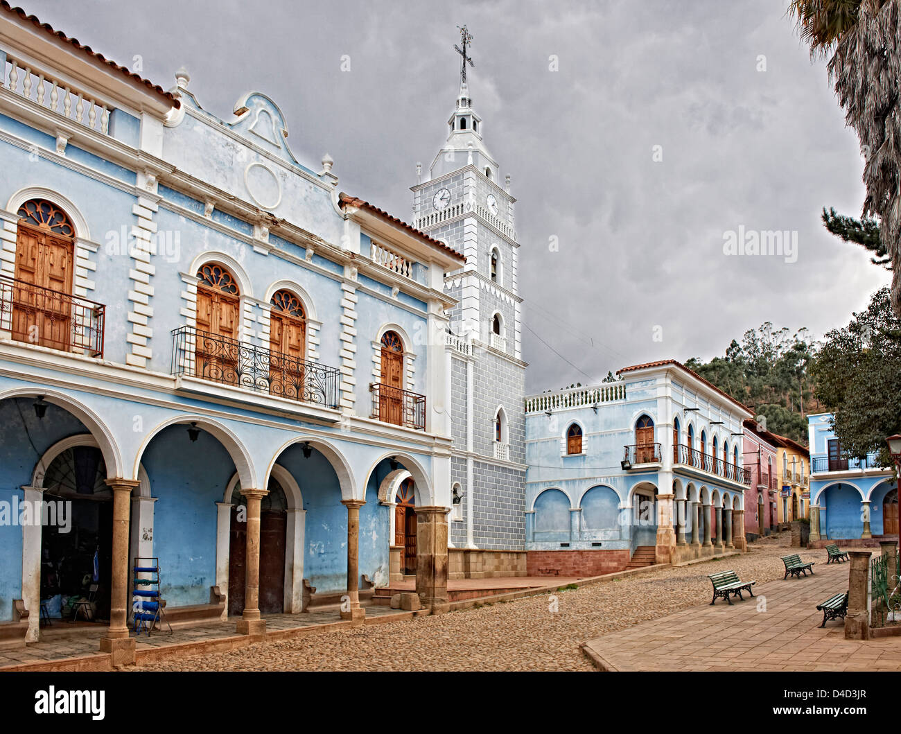 Totora, Bolivia, América del Sur, América Foto de stock