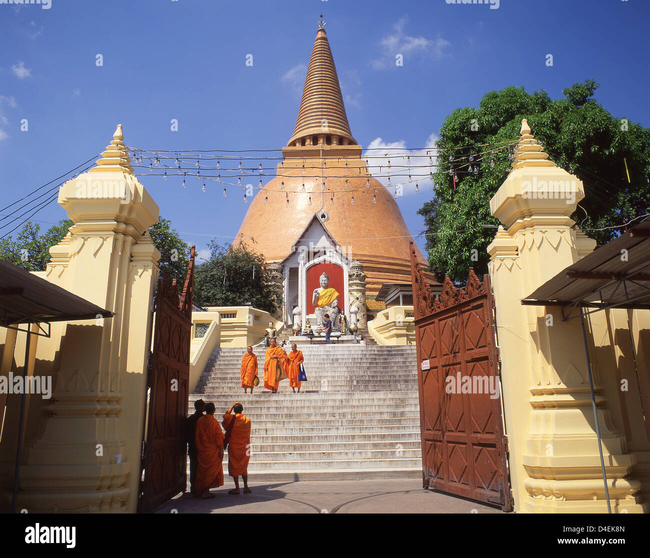 Phra Pathom Chedi Stupa Nakhon Pathom Provincia De Nakhon Pathom Tailandia Fotografia De Stock Alamy