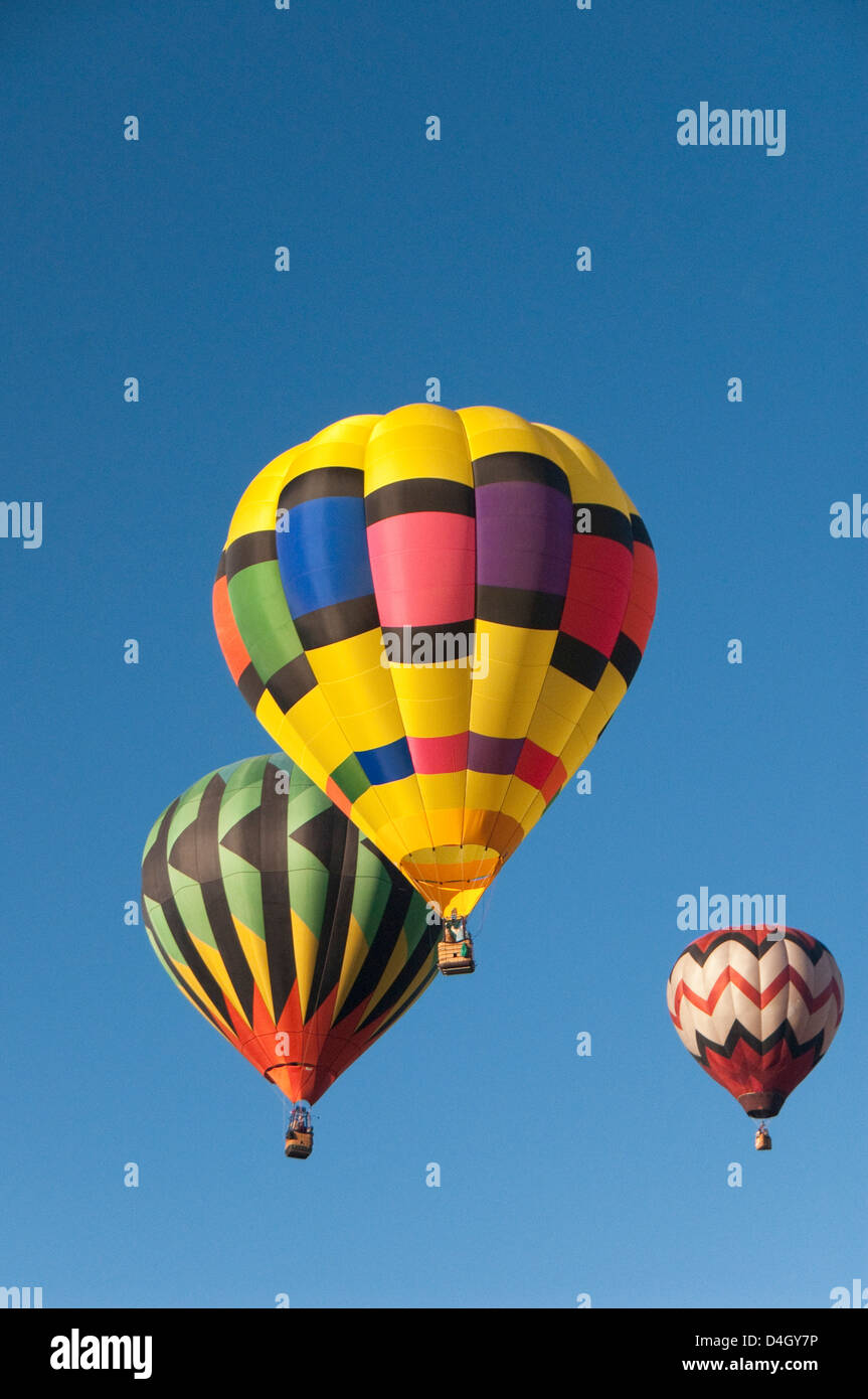 La Balloon Fiesta 2012, Albuquerque, Nuevo México, EE.UU. Foto de stock