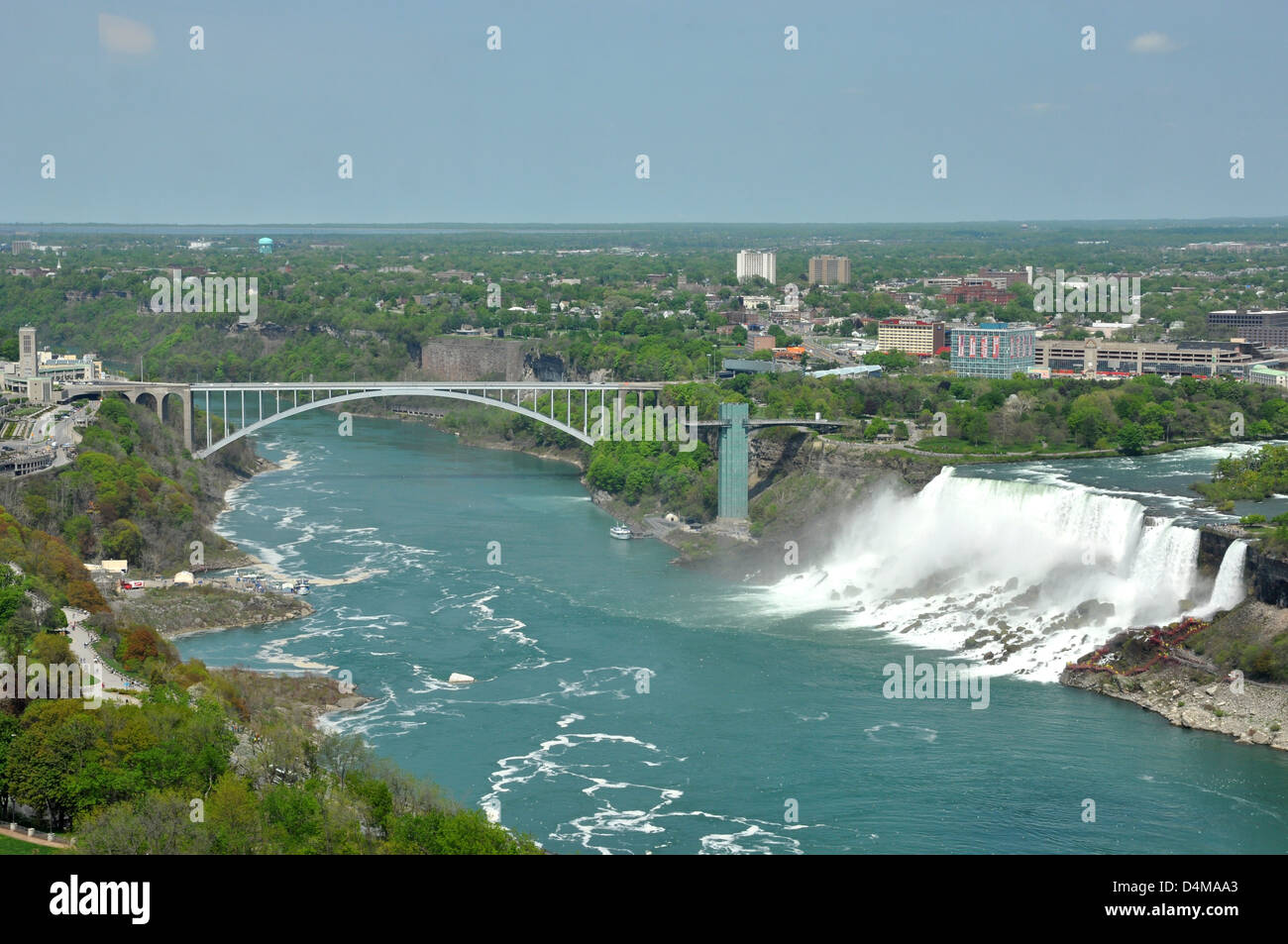 Puente Arcoiris Cataratas Del Niagara Fotos e Imágenes de stock Alamy