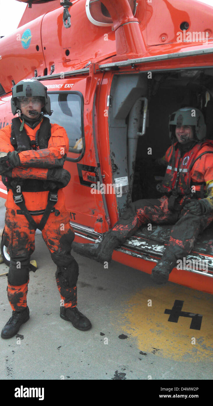 La estación aérea de rescate de Detroit los navegantes de barro Foto de stock