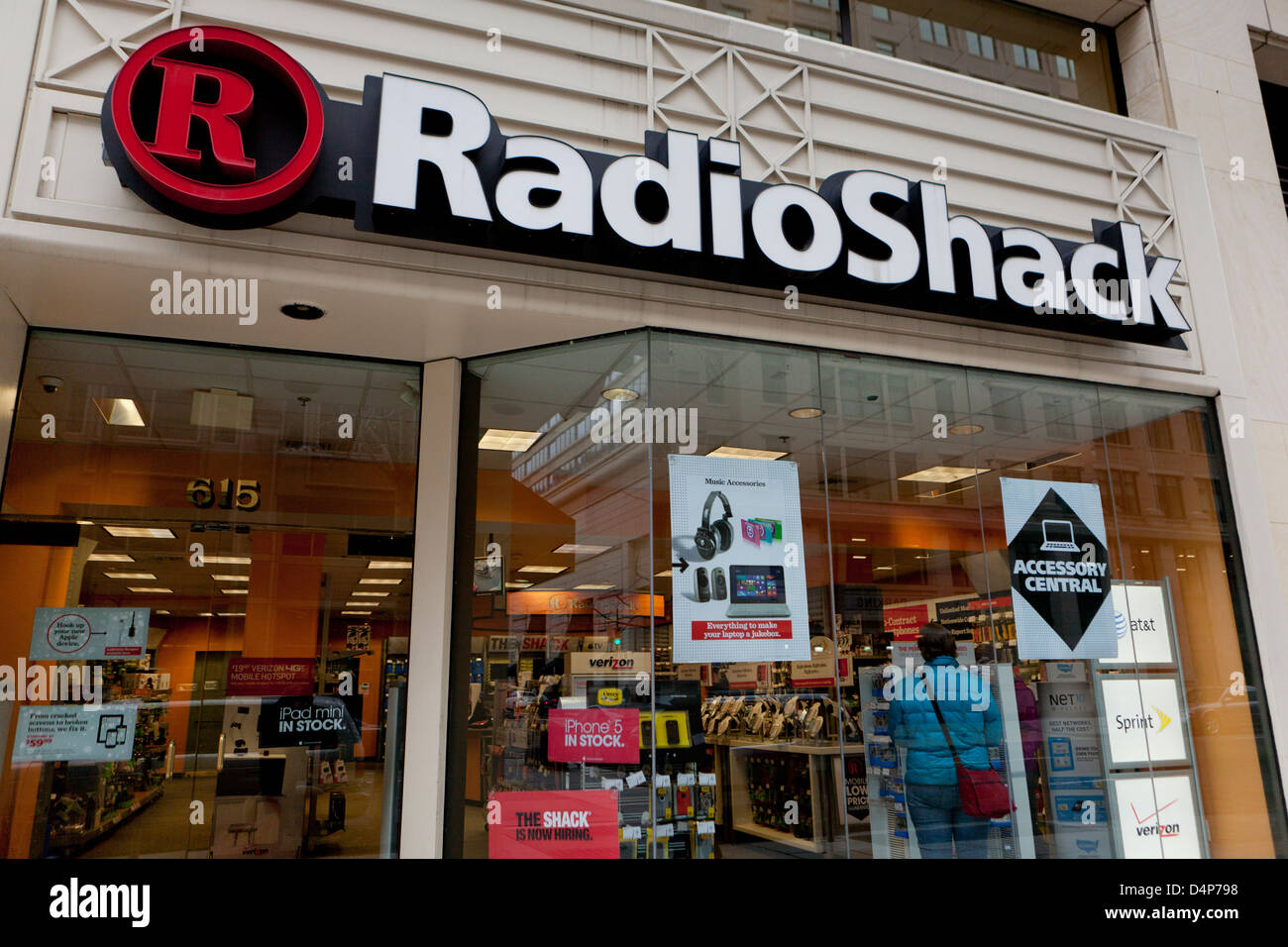 Radioshack storefront - EE.UU Fotografía de stock - Alamy