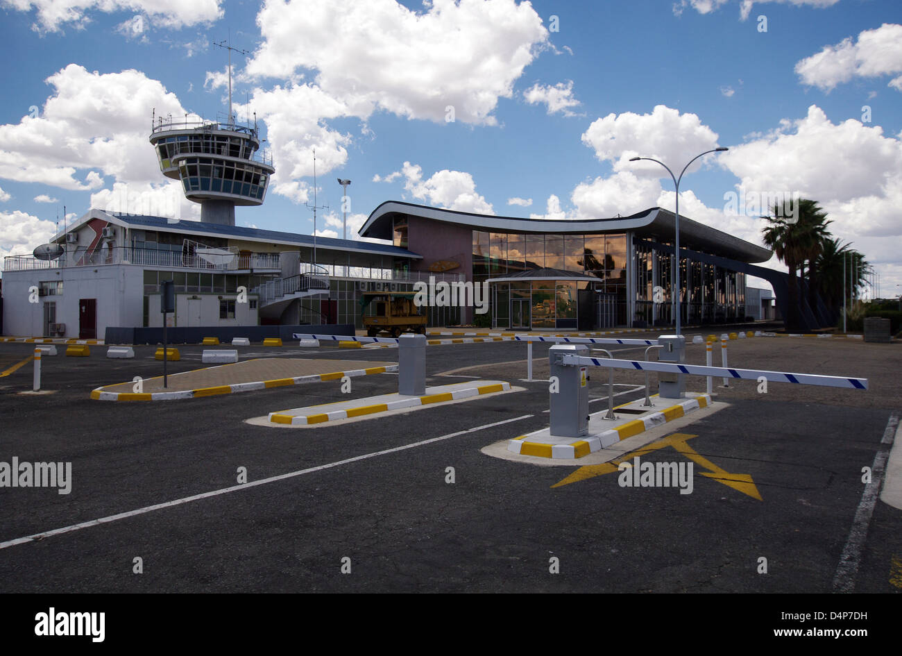 El Aeropuerto Internacional Hosea Kutako, Windhoek Fotografía de stock