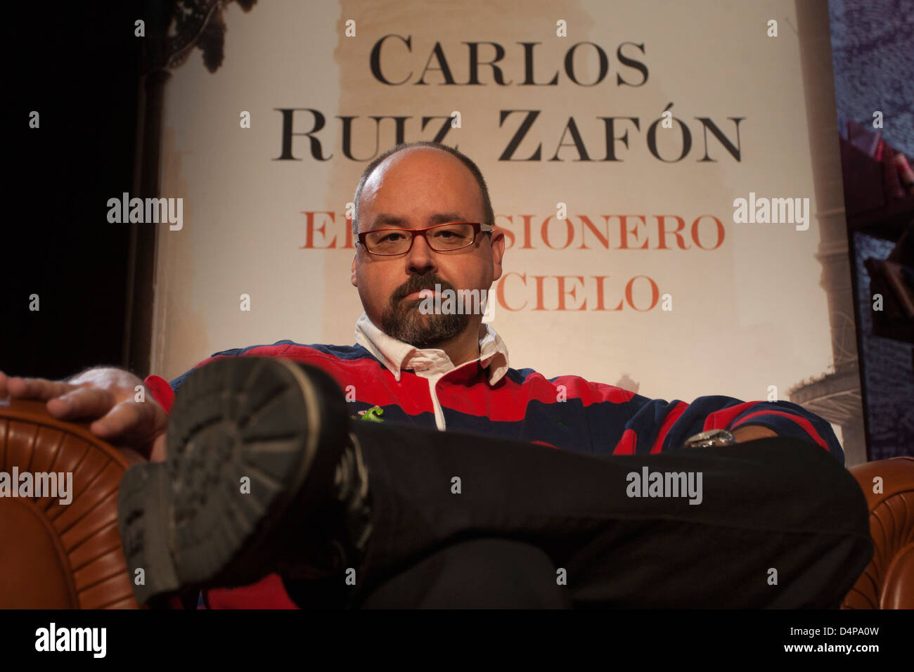 Barcelona, España, Carlos Ruiz Zafon, autor Foto de stock