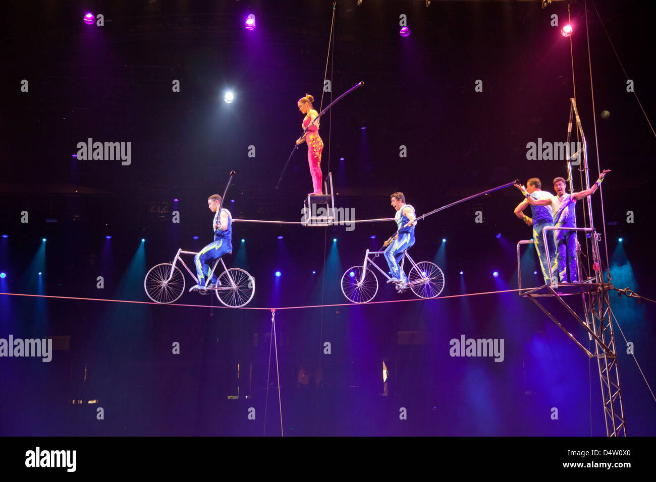 Ringling Bros. y Barnum Bailey circus Foto de stock