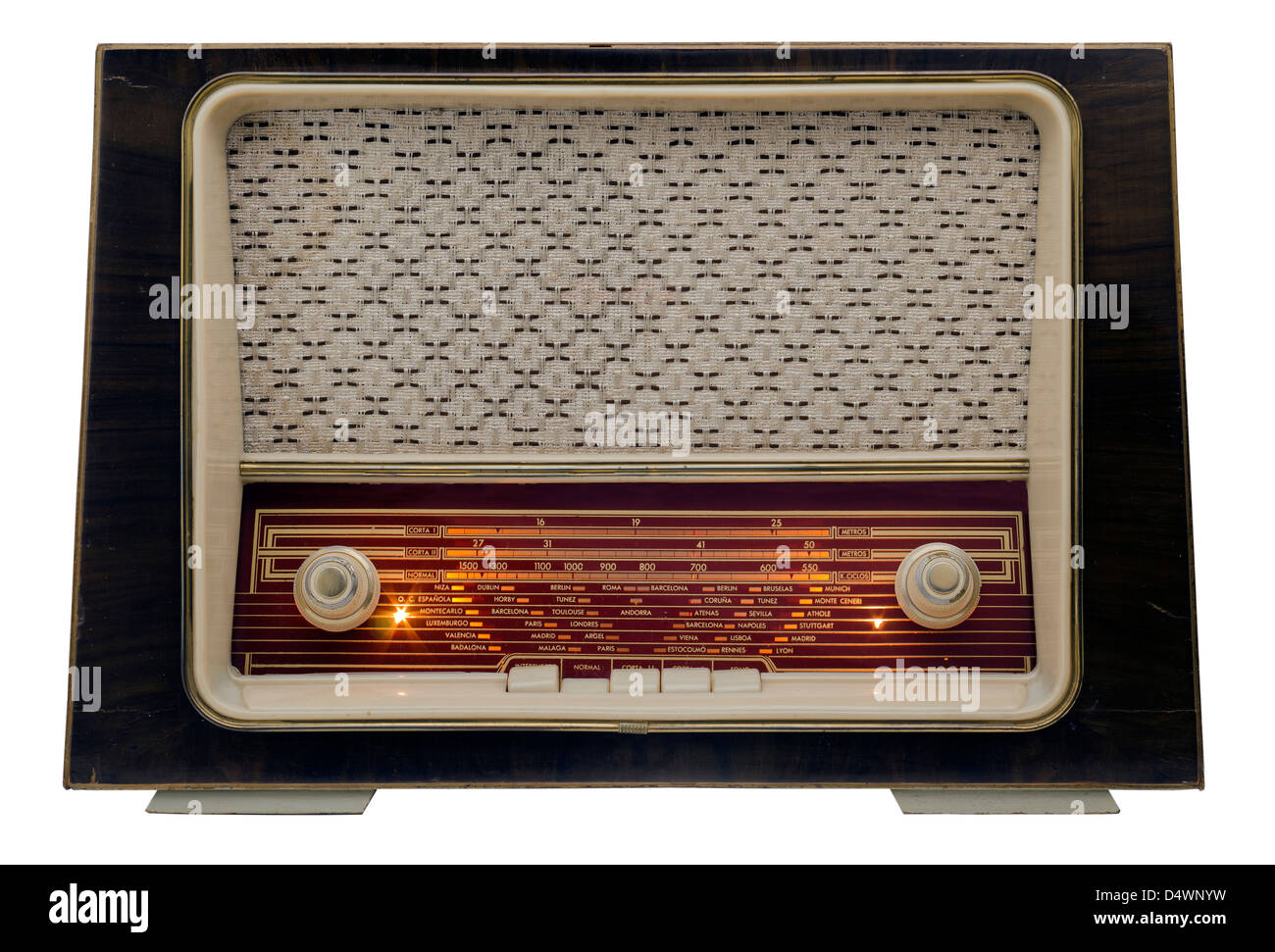 Radio de los 50 fotografías e imágenes de alta resolución - Alamy