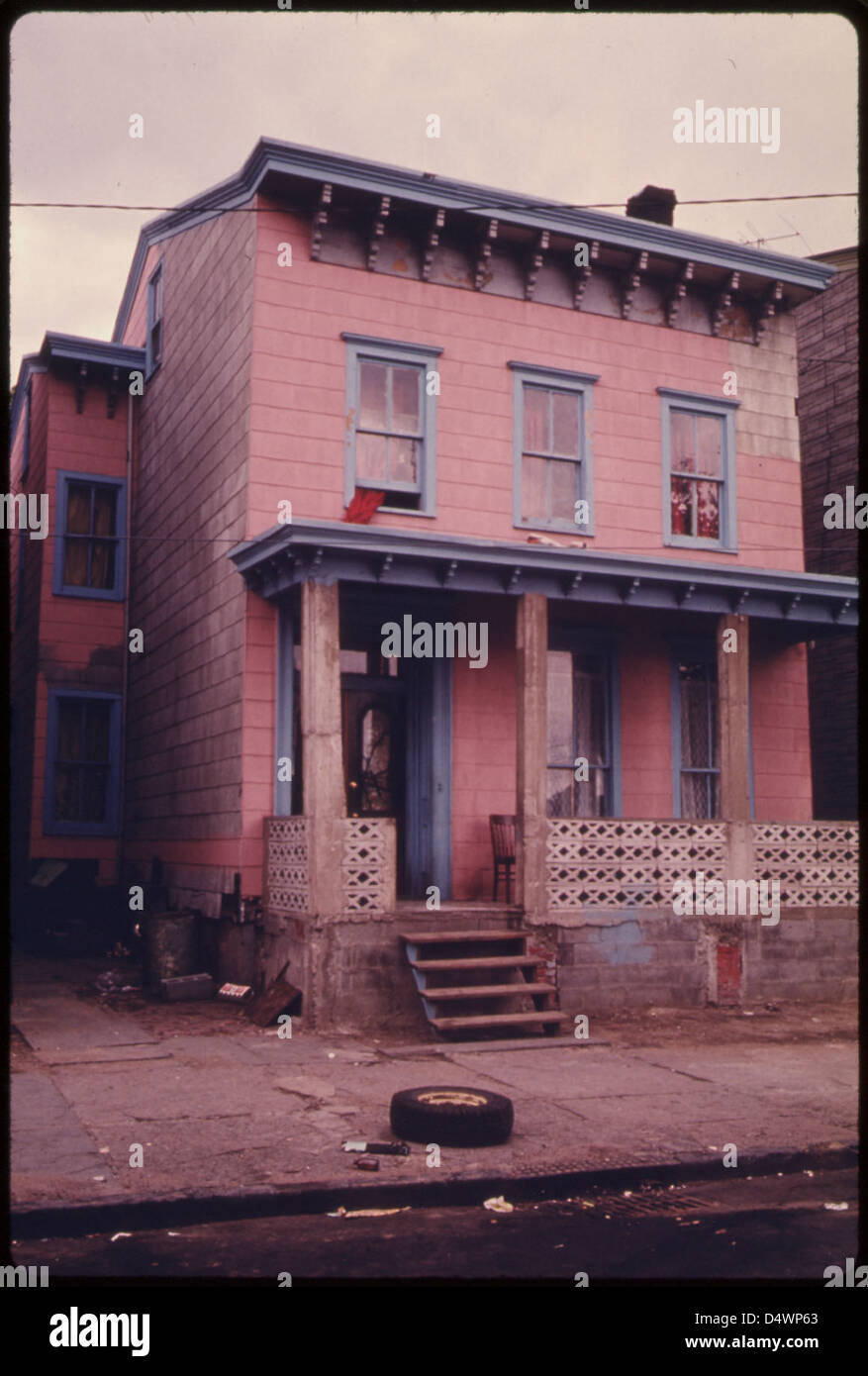 Casa en la Ciudad Interior de Paterson, Nueva Jersey. La Ciudad