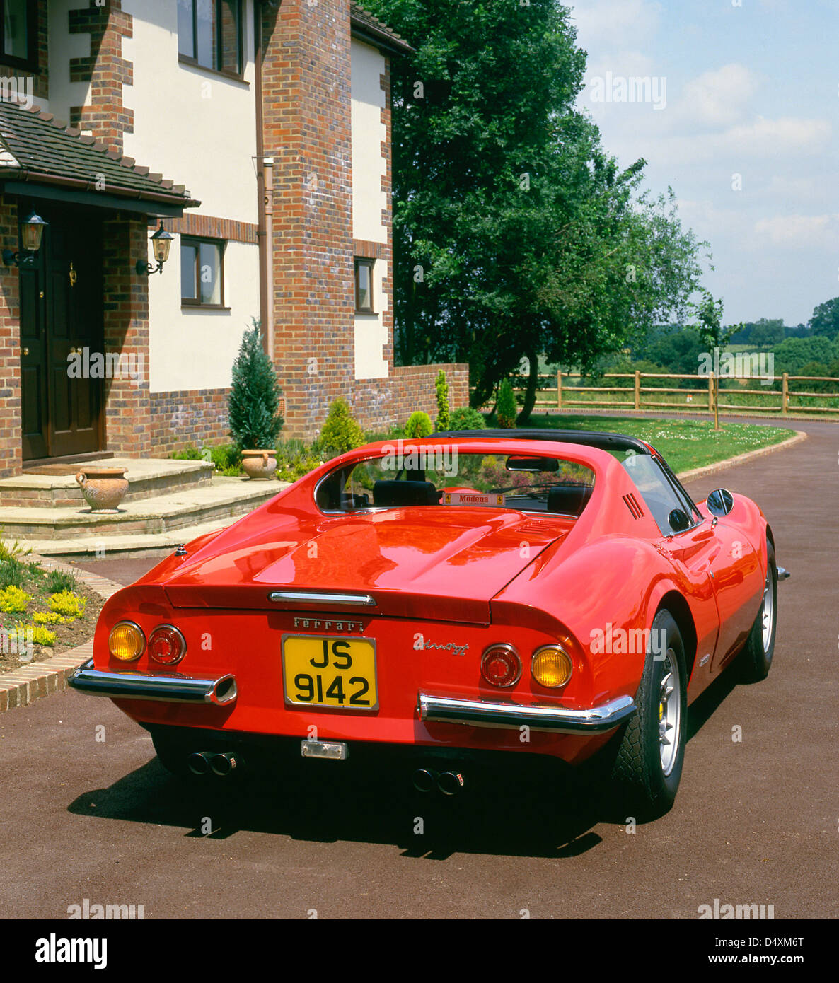 1973 Ferrari Dino GTS Foto de stock