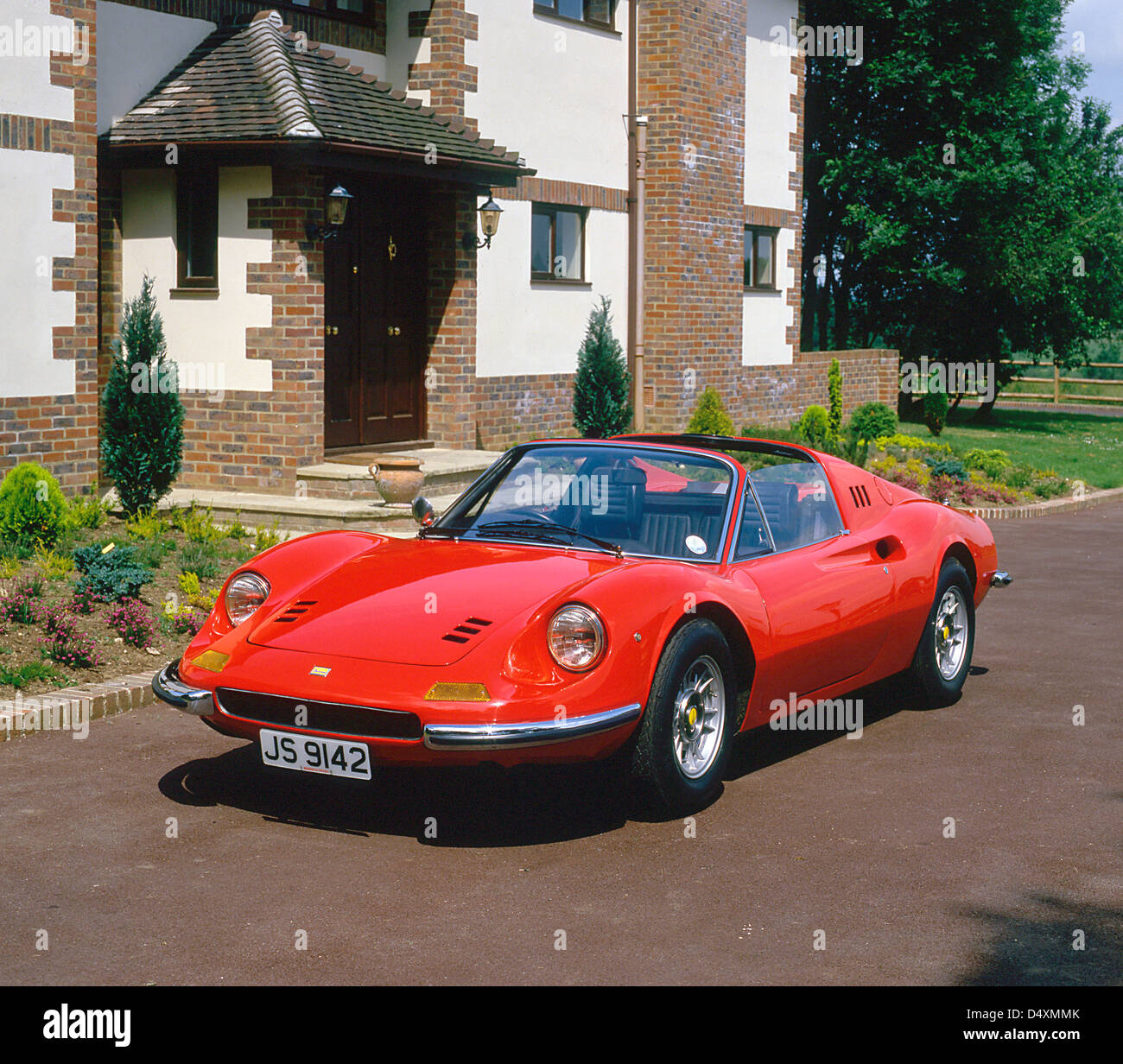 1973 Ferrari Dino GTS Foto de stock
