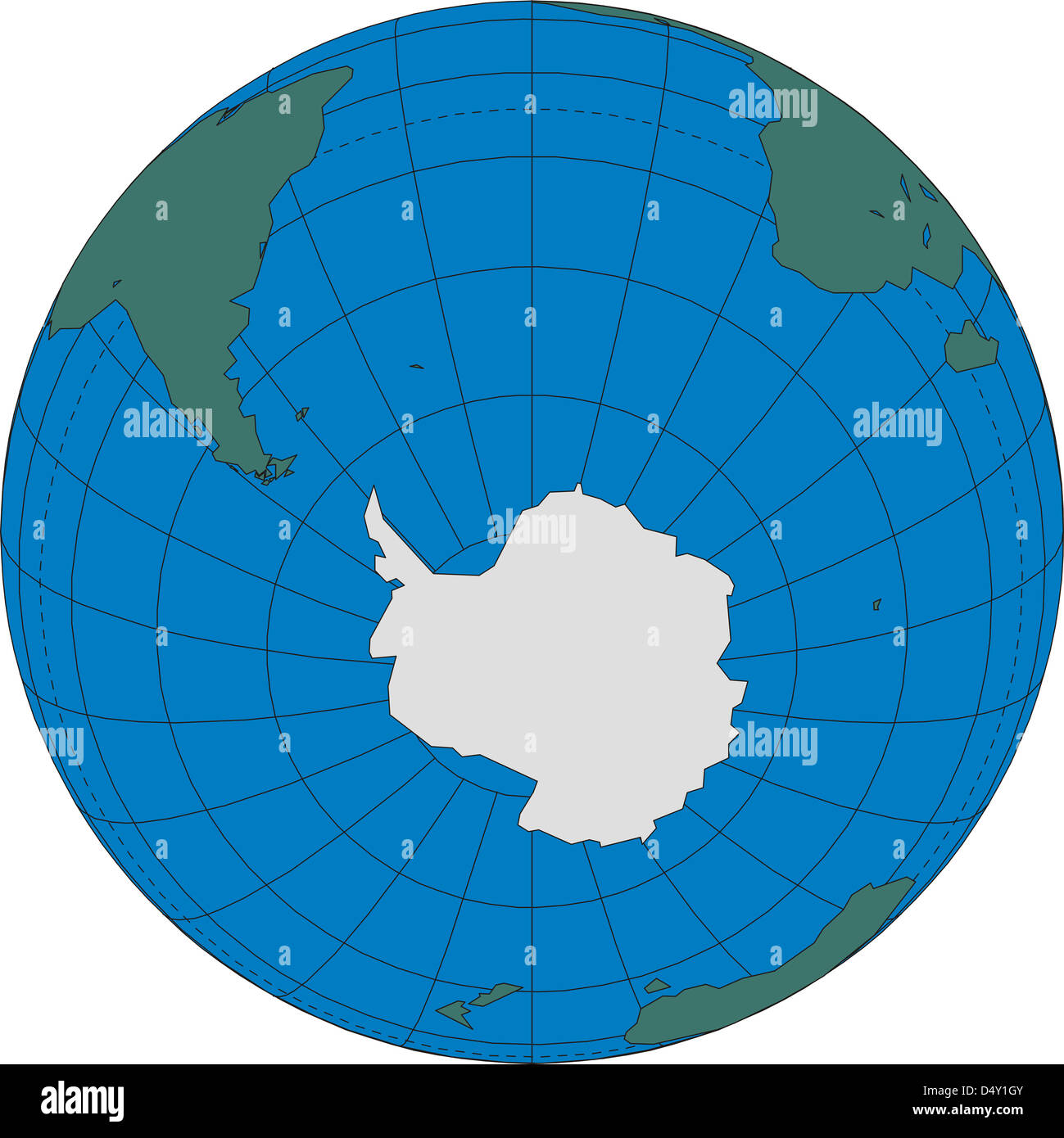 Mapa del polo sur fotografías e imágenes de alta resolución - Alamy