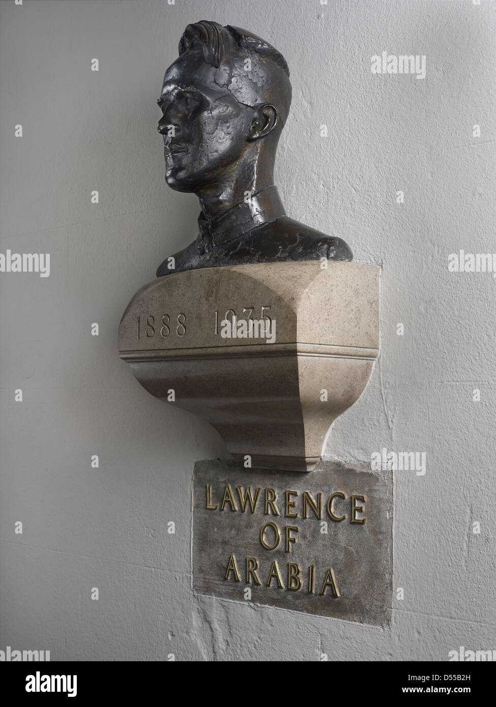 La Catedral de San Pablo en Lawrence de Arabia busto profile Foto de stock